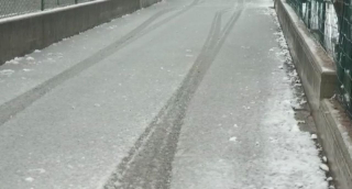 Maltempo nel sud del Piemonte, nevicate su Astigiano e Alessandrino